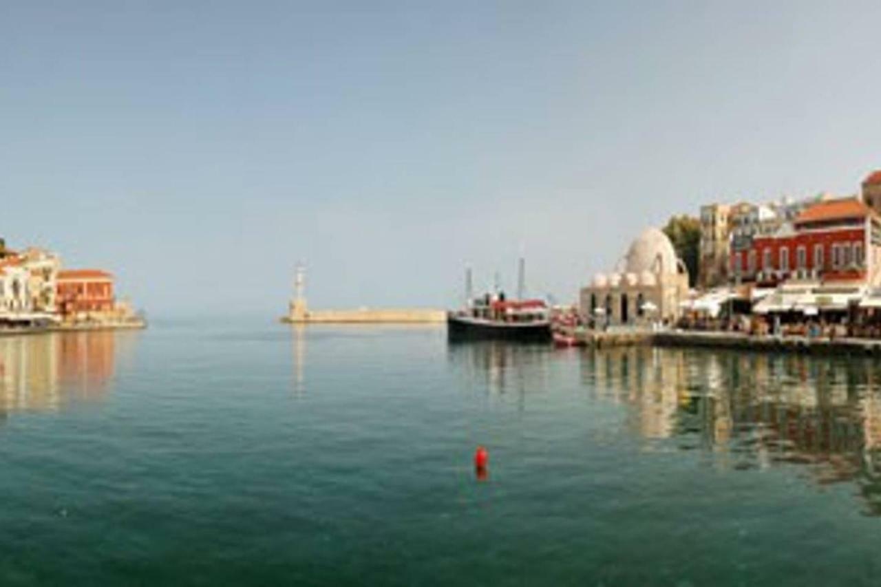 House With Sea View Close To Platanias Vrísai Exterior foto